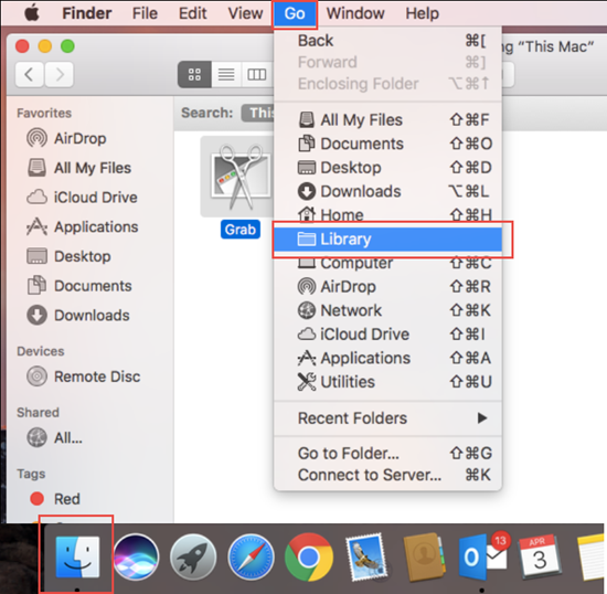 where are the outlook for mac cache files stored